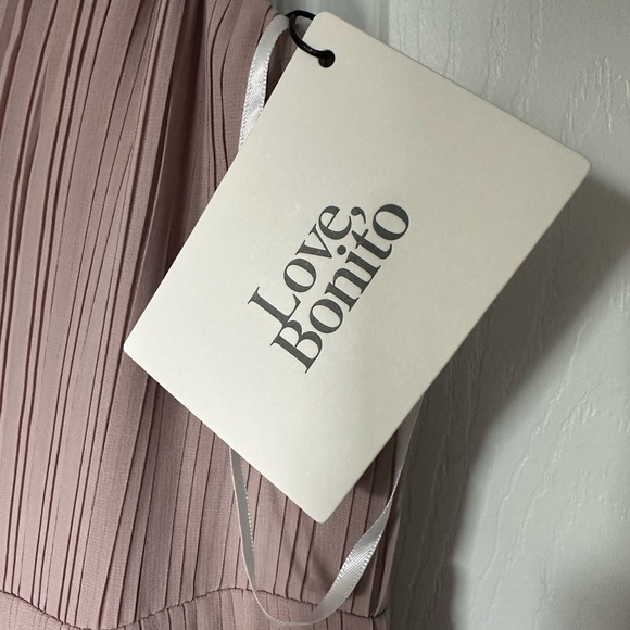 Love Bonito Marlene Straight Leg Pleated Jumpsuit | Wedding, Cocktail | NWT | S - Picture 3 of 12